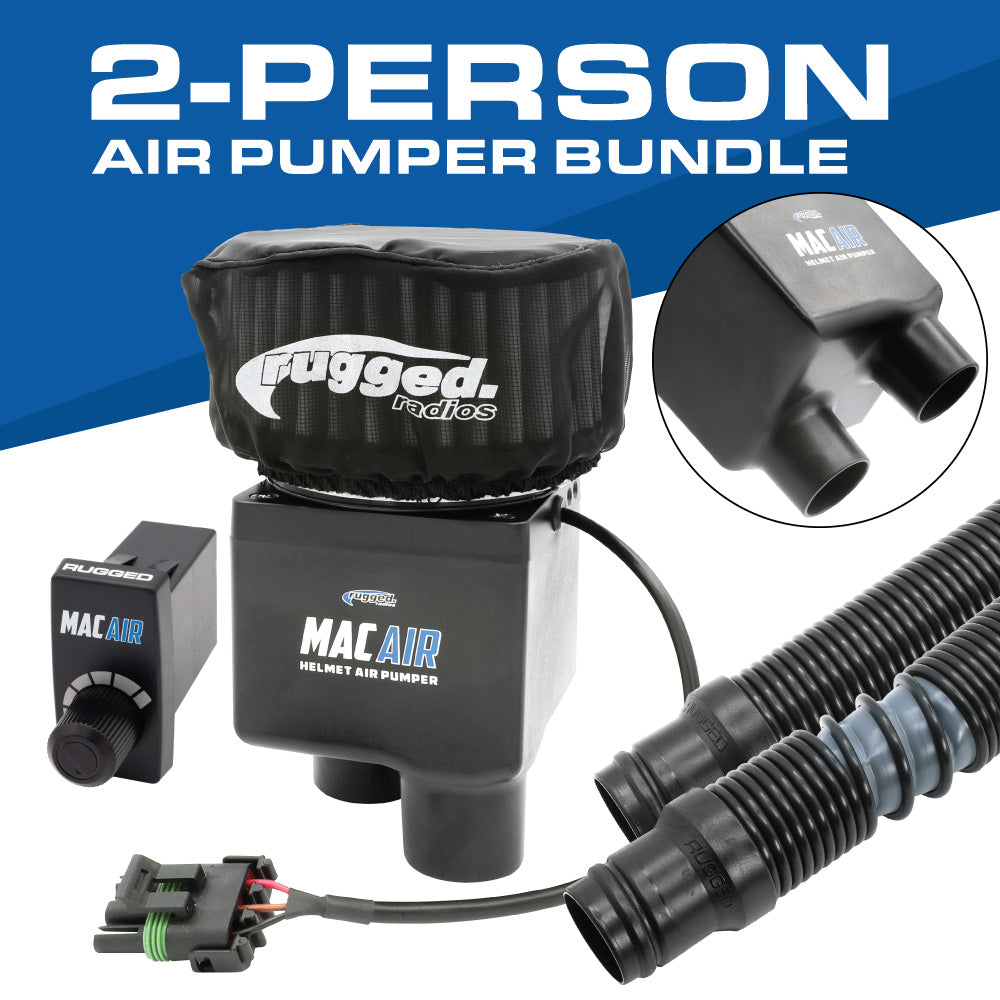 MAC Air 2-Person Helmet Air Pumper (Bundle) – Rugged Radios