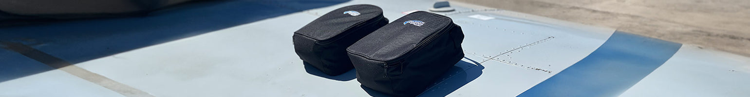 Secure your aviation headsets with Rugged Radios storage bags