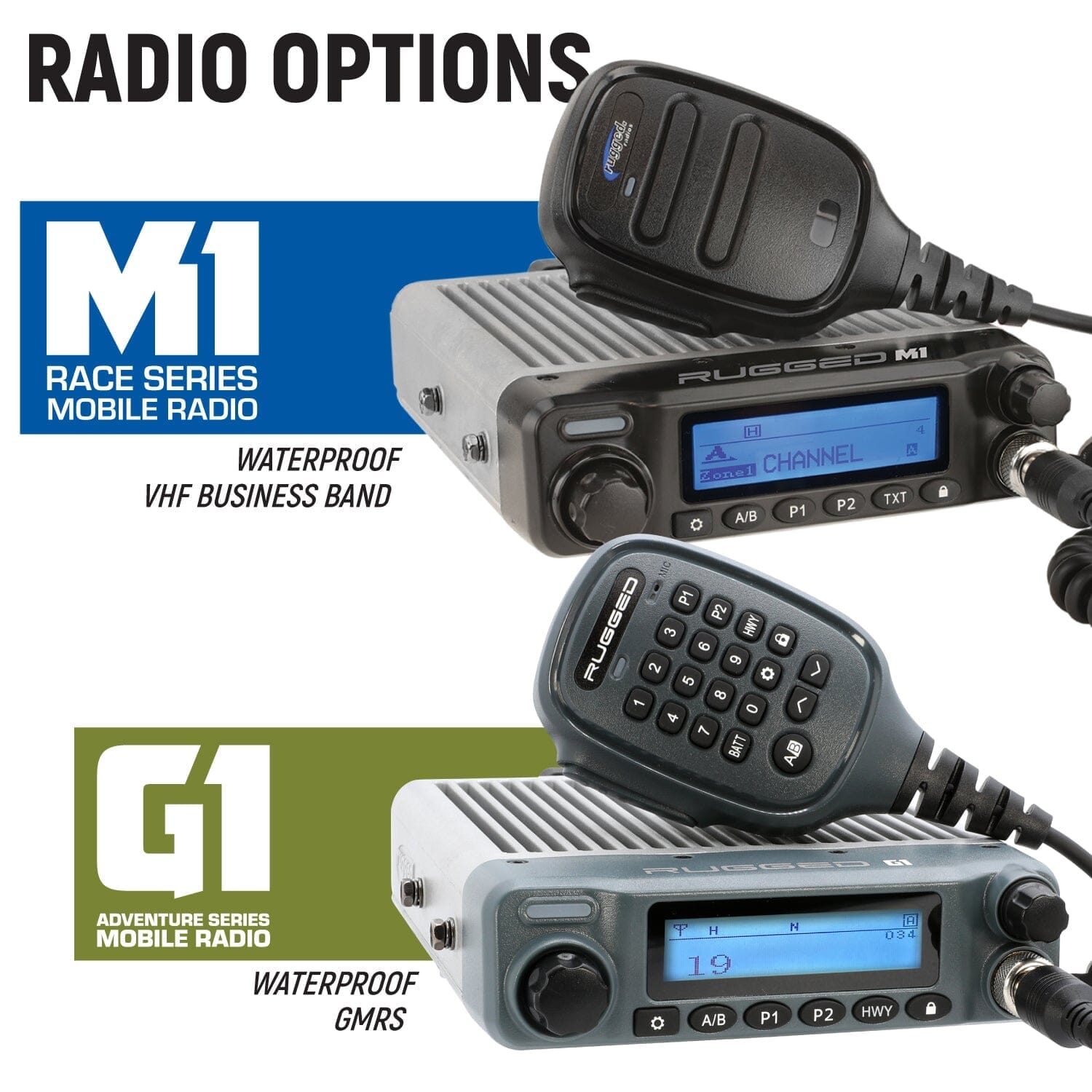 STX STEREO Remote Head Complete Master Communication Kit with Intercom and 2-Way Radio