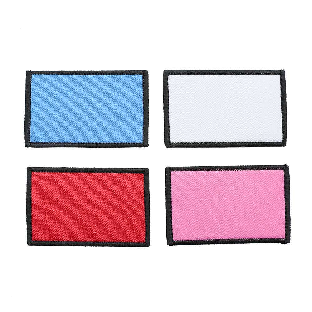Velcro Multipack Sew on Tape - Pink, Red, Blue, White & Black - 18 x 0.75 in