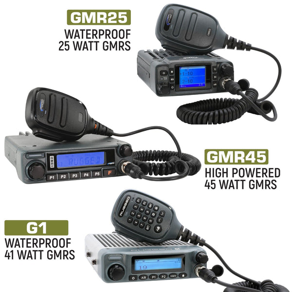 Ford Bronco TwoWay GMRS Mobile Radio Kit Rugged Radios