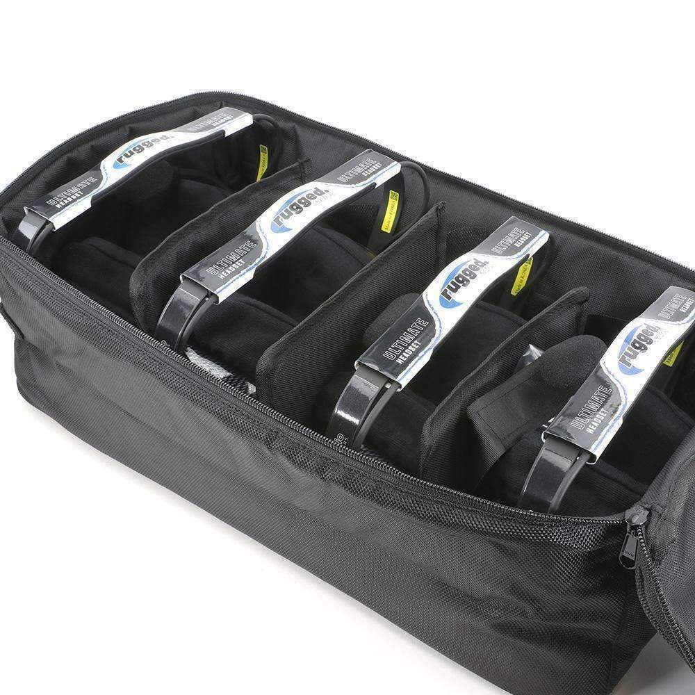 Four Headset or Large Storage Bag with Handle – Rugged Radios