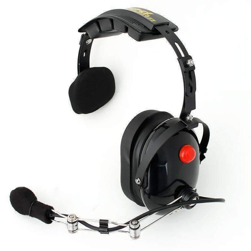 H15 Single Side Headset for 2-Way Radios Black – Rugged Radios