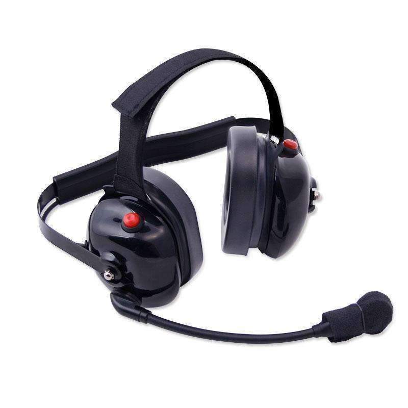 H60 Dual Radio Behind the Head (BTH) Headset Black – Rugged Radios