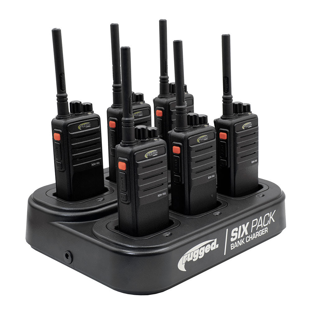 Rugged RDH16 UHF Business Band Handheld Radio Digital and Analog BUN –  Rugged Radios