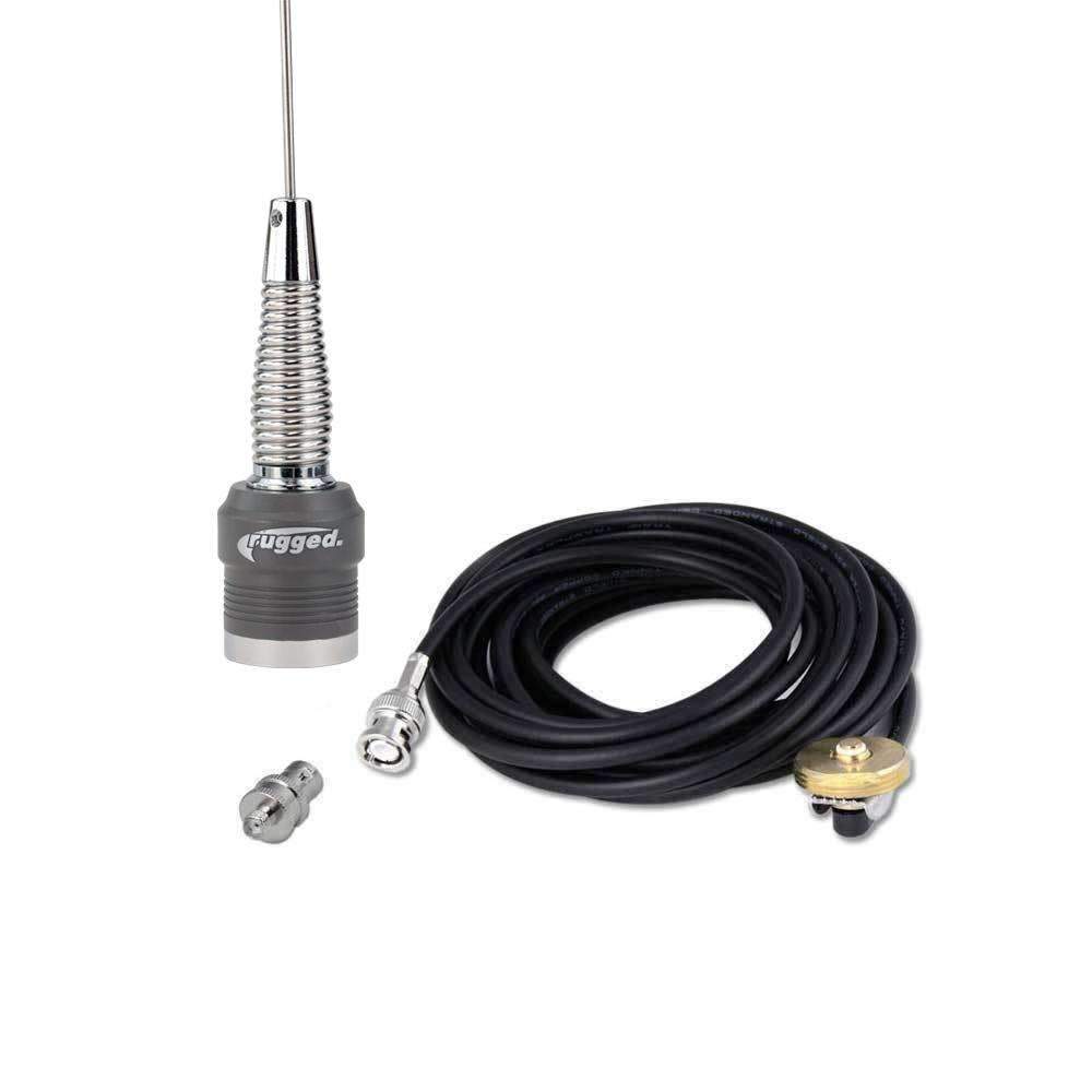 VHF External Antenna Kit for Handheld Radios (VHF 144 - 174 MHz) – Rugged  Radios