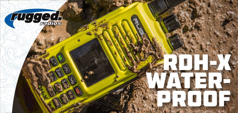 Waterproof, Digital, and Rugged Radios Tough: Meet the RDH-X Handheld Radio