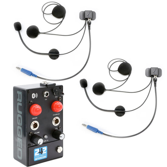 242 Portable Intercom Kit – 2-Person Bluetooth Intercom System – Rugged ...
