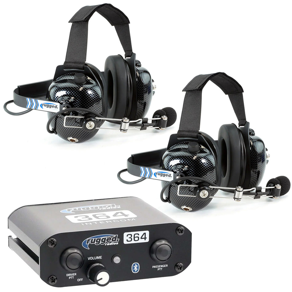 364 Intercom Kit – 2-Person Bluetooth Intercom System