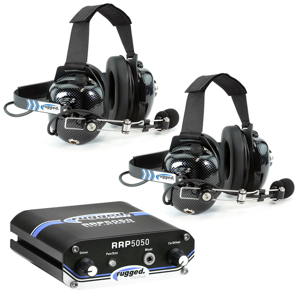RRP5050 Intercom System with H41 Headsets - 2 Person