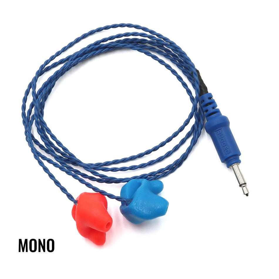 AlphaBud Semi-Custom Molded Ear Bud Speakers with 1/8" Plug