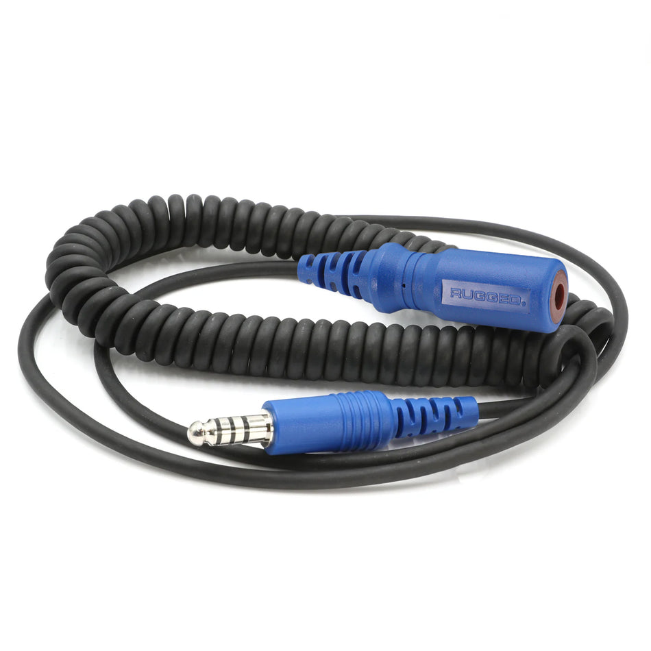 RUGGED Wired Headset or Helmet Kit Extension Cables