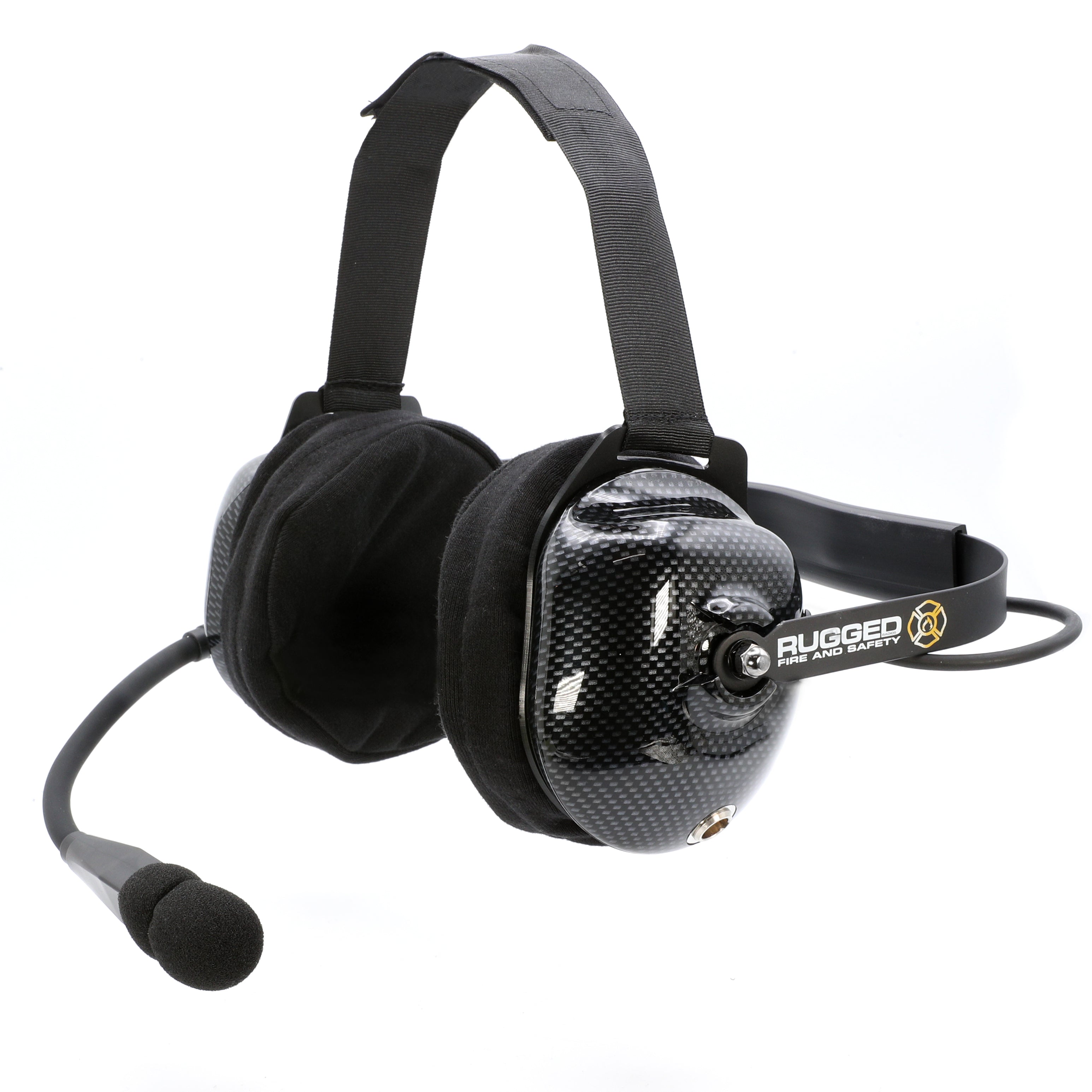Fire Engine Headset FHS Behind-The-Head Fire Safety Industrial Headset – Rugged Radios