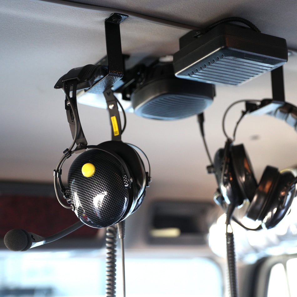 Fire Engine Headset FHS Behind-The-Head Fire Safety Industrial Headset – Rugged Radios