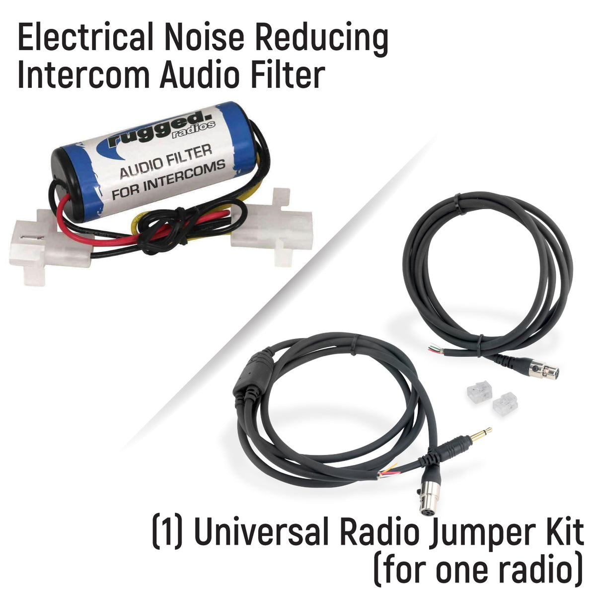 Radio Intercom Texture Fire and Safety 2-Person Dual Radio Intercom Kit – Rugged Radios