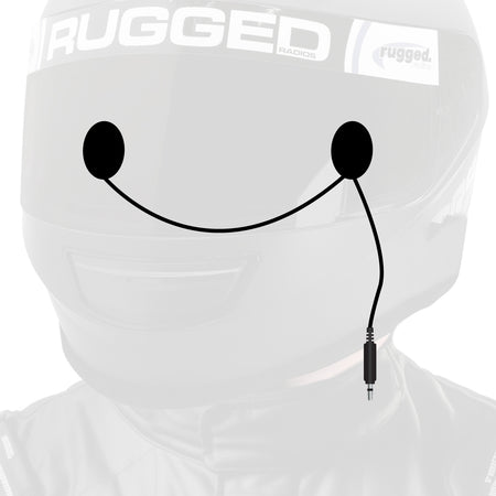 In-Helmet Speakers with 3.5mm Plug Stereo / Standard
