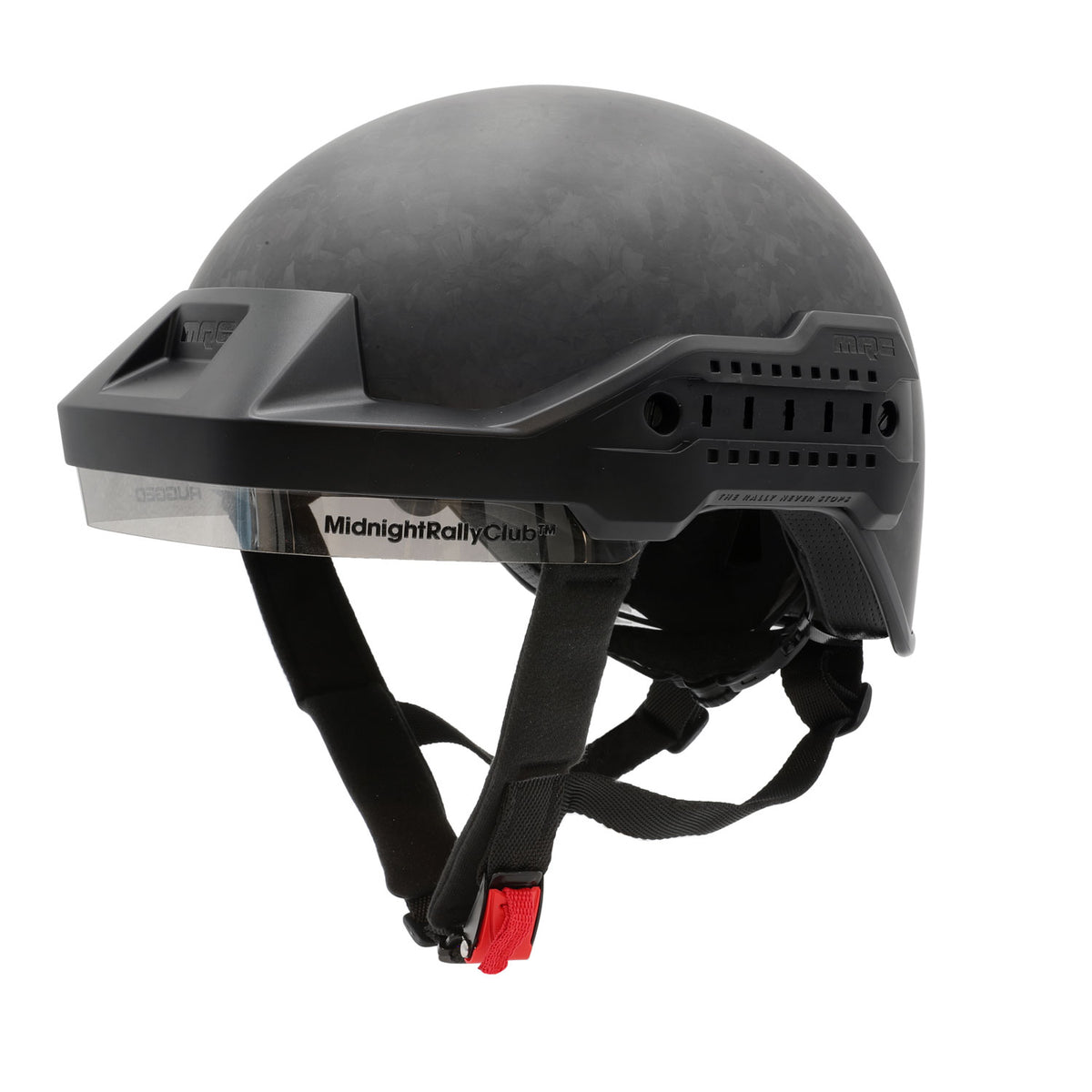band member bike helmet MRC Opposition Half Helmet with Rail Mounted Headset