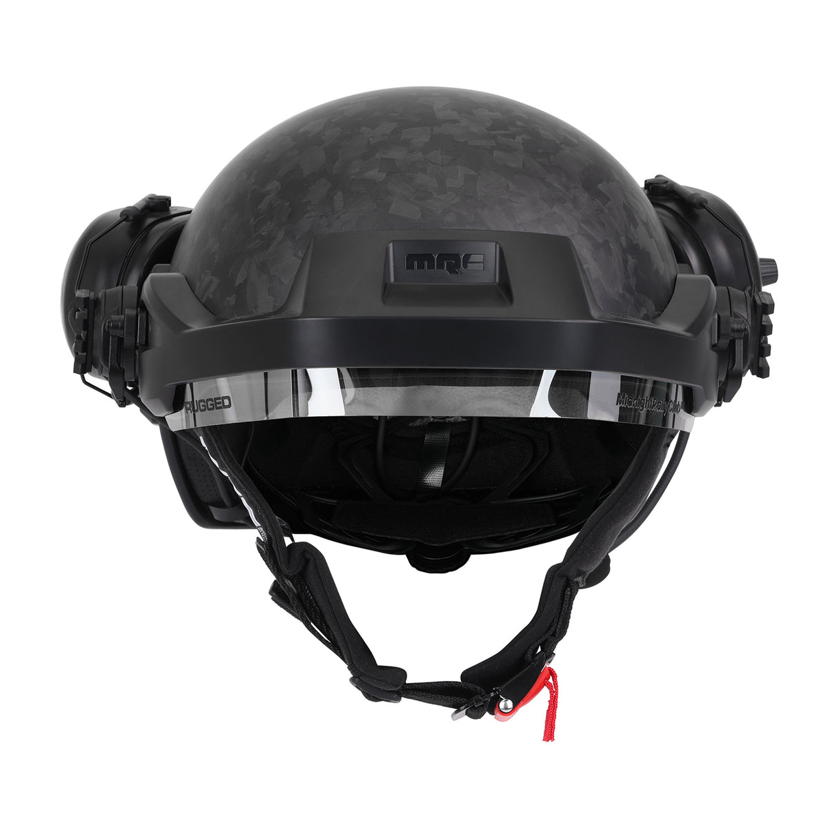 competitive rivalry motorcycle helmet MRC Opposition Half Helmet with Rail Mounted Headset
