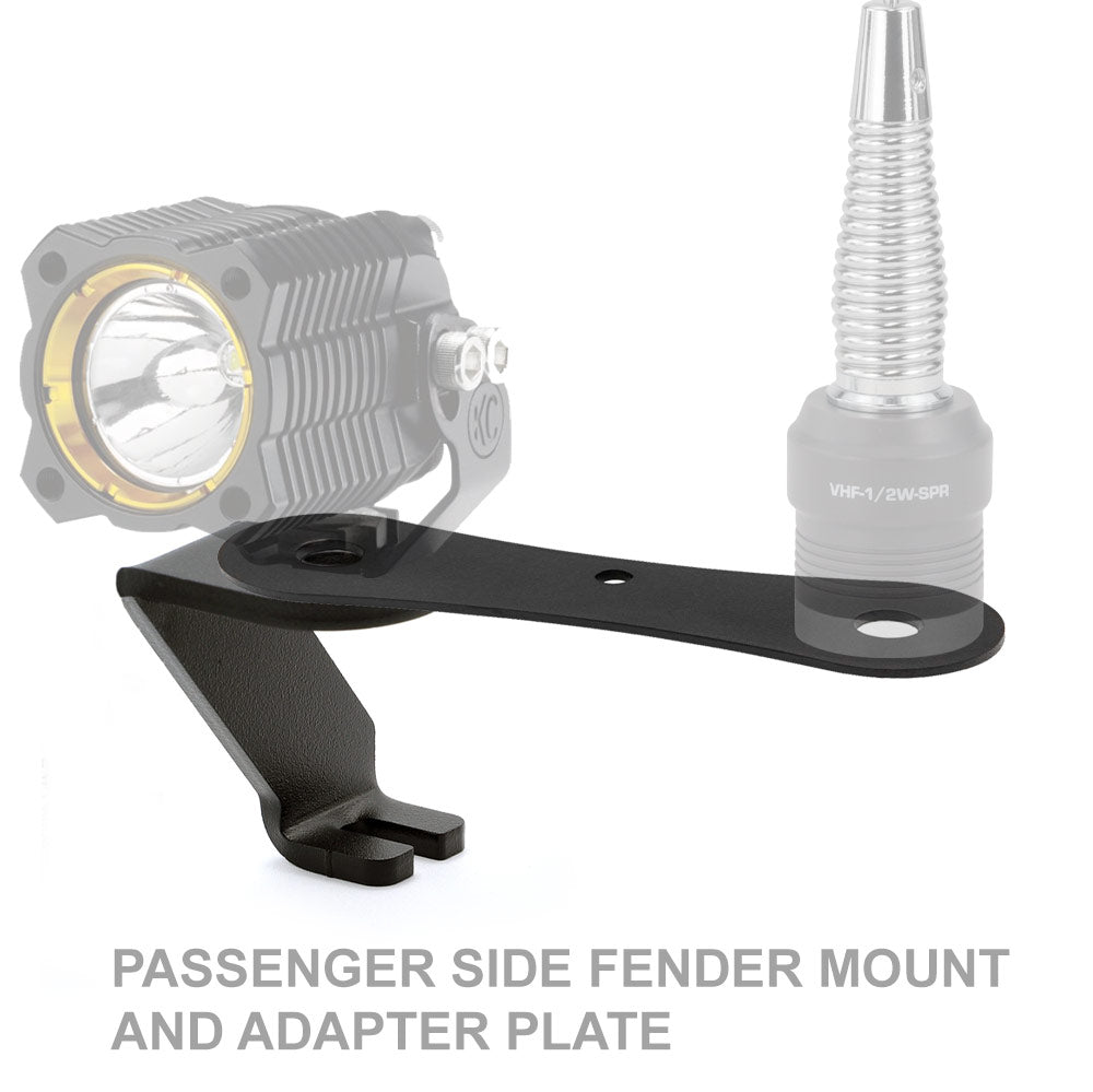 Fender Radio A-Pillar Antenna Mount Ford F-Series Chevy GMC Silverado Dodge Ram ...
