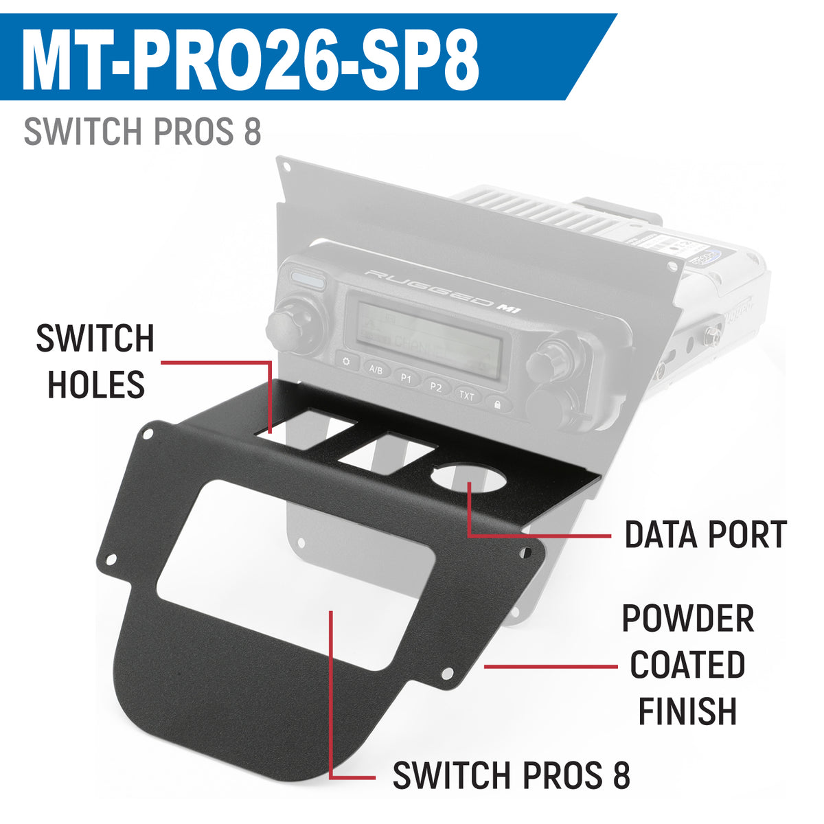 Lower Accessory Panel for 2026 Polaris RZR Pro R Ultimate with 10.4 In ...