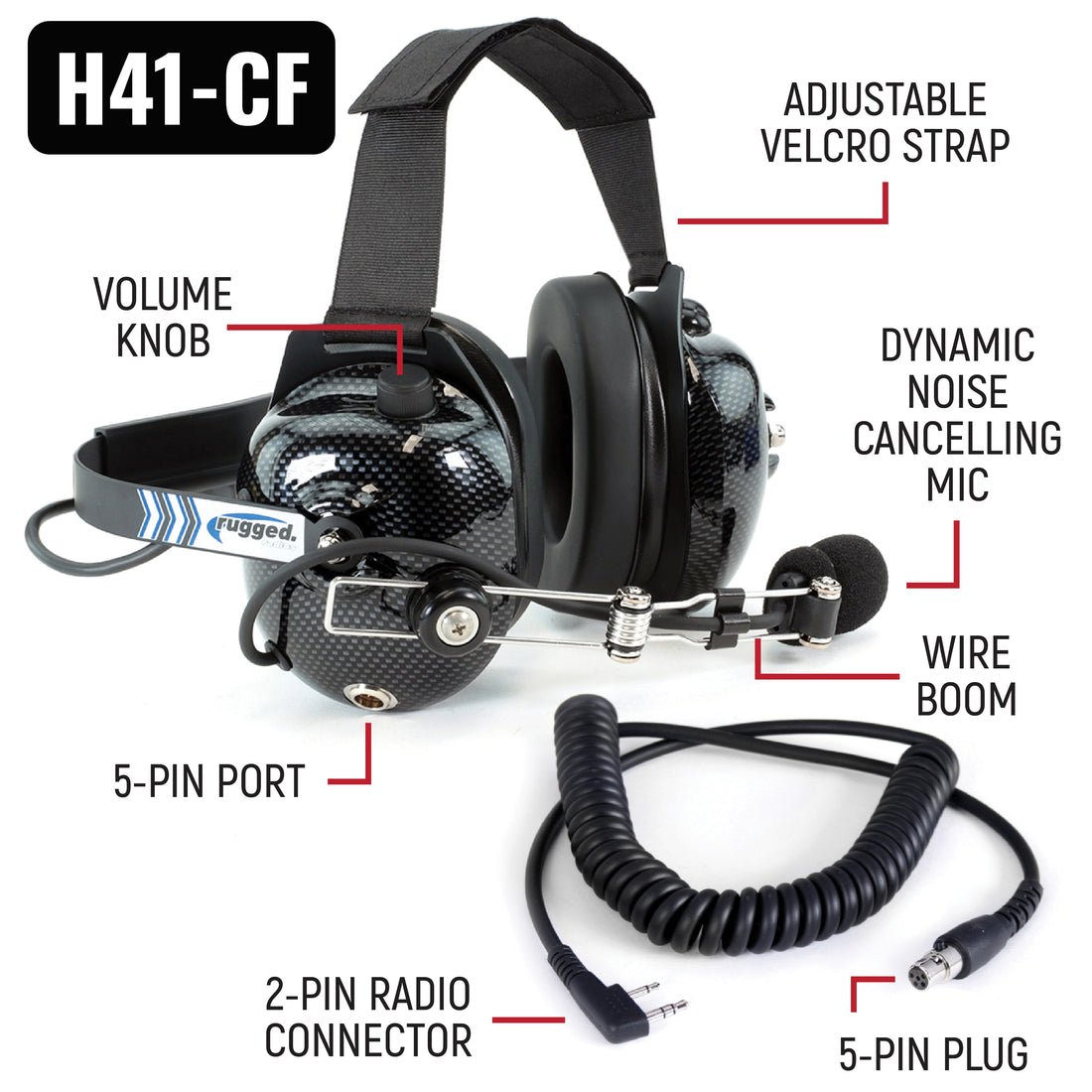 NASCAR Driver and Crew Chief Racing Kit with V3 Radios – Rugged Radios