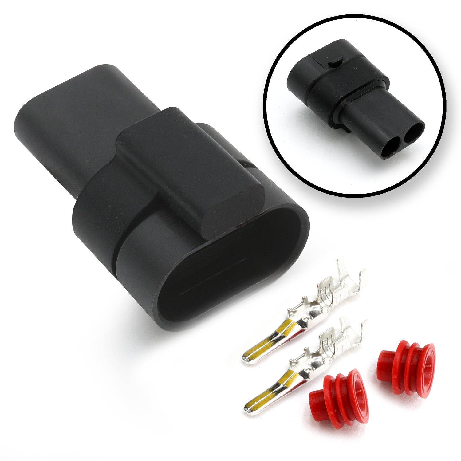 Waterproof Power Plug Connector Kit (Male) – Upgrade or Replacement ...