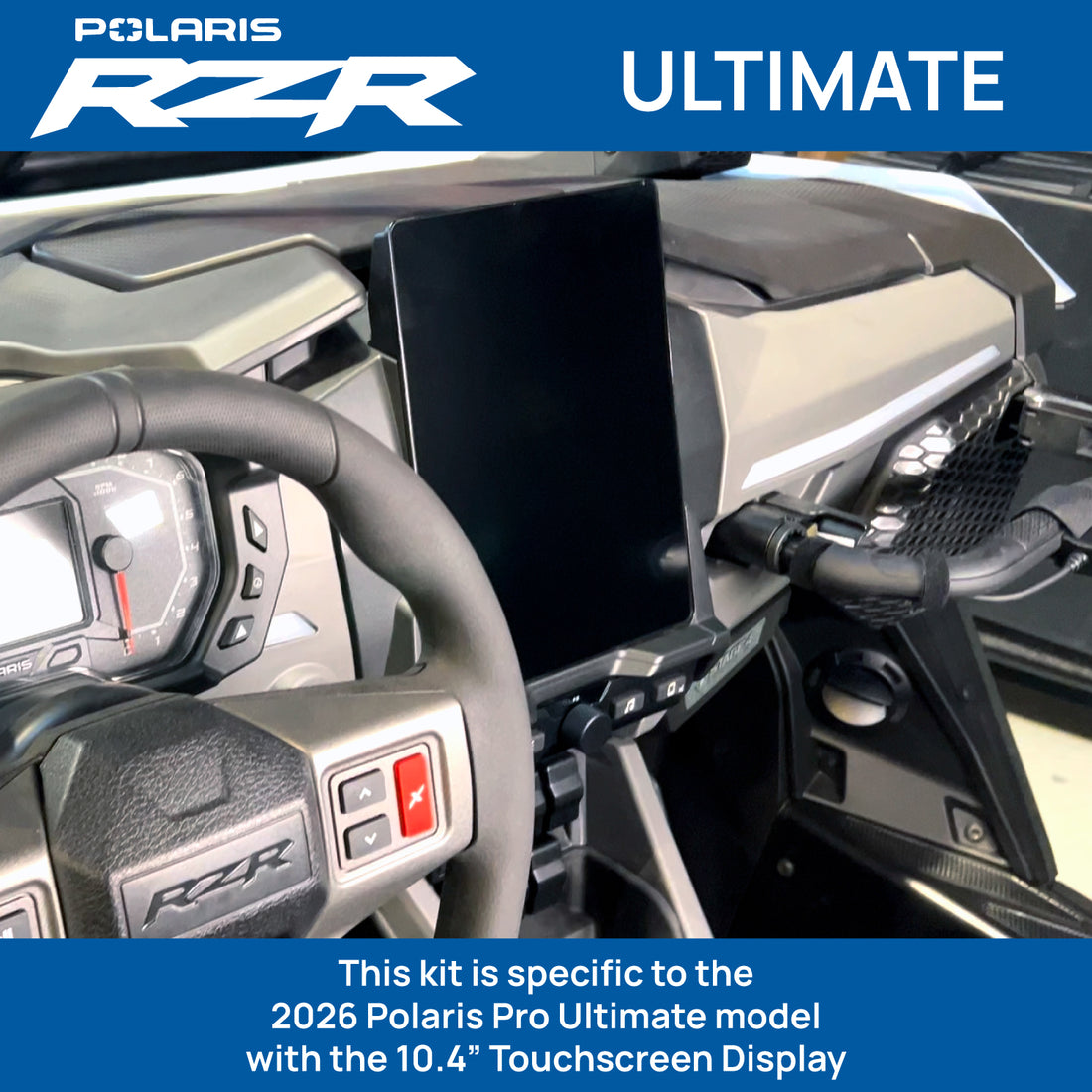 2026 Polaris RZR Pro R Ultimate – Complete Communication Kit with Blue ...