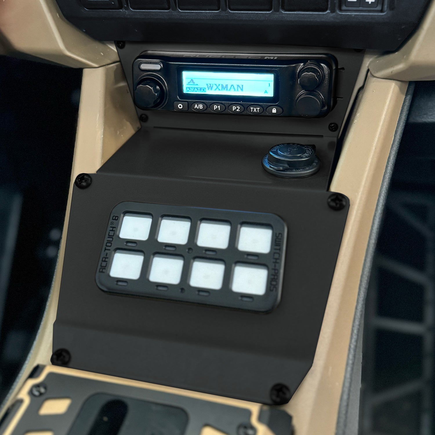 Lower Accessory Panel for 2025 Polaris RZR Pro XP, Pro R, and Pro