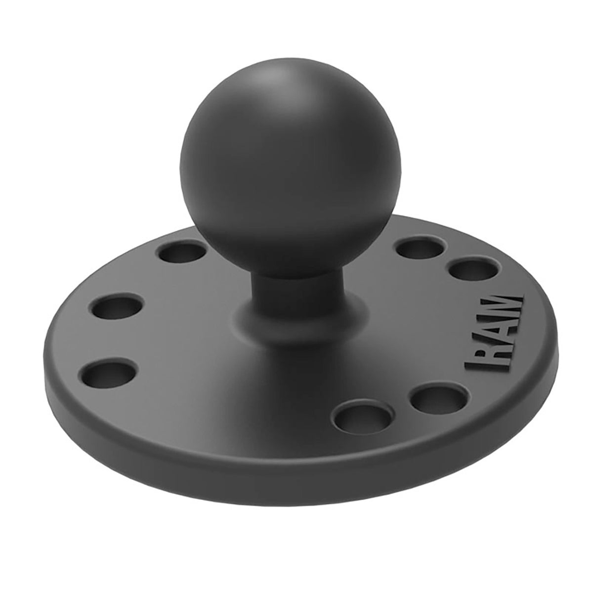 Ram Round RAM Round Plate with Ball – Rugged Radios