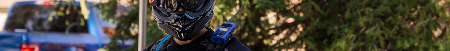 Rugged Radios brand Business Band Handheld Radios or Walkie Talkies for long range handheld communications