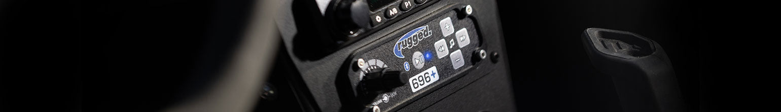Rugged Radios off road racing and recreation two way radios, intercoms, and accessories