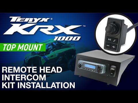 Kawasaki Teryx KRX Complete Communication Kit with Bluetooth