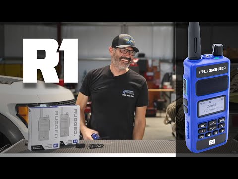 R1 READY PACK - Rugged R1 - Business Band Two Way Handheld Radios