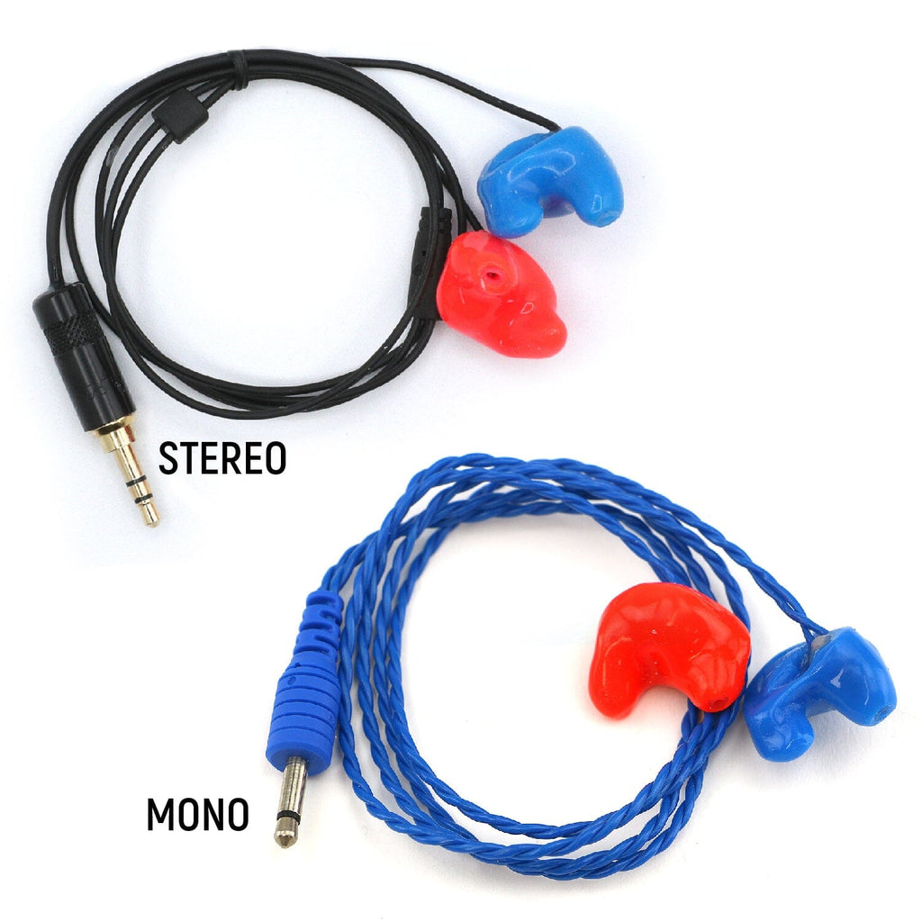 Challenger Semi-Custom Molded Ear Bud Speakers with 1/8" Plug
