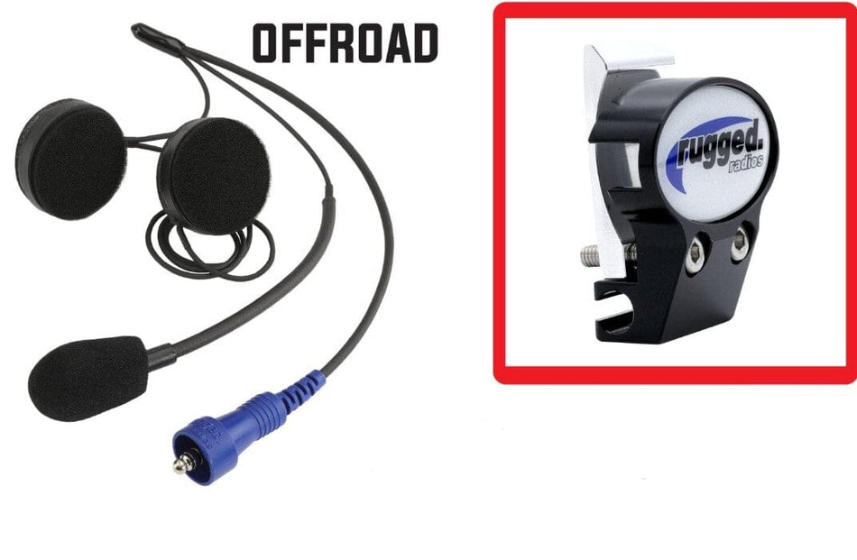 OFFROAD Wired Helmet Kit with FREE Quick Mount - New - Overstock