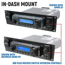 Load image into Gallery viewer, Yamaha RMAX Complete Communication Kit with Rocker Switch Intercom and 2-Way Radio
