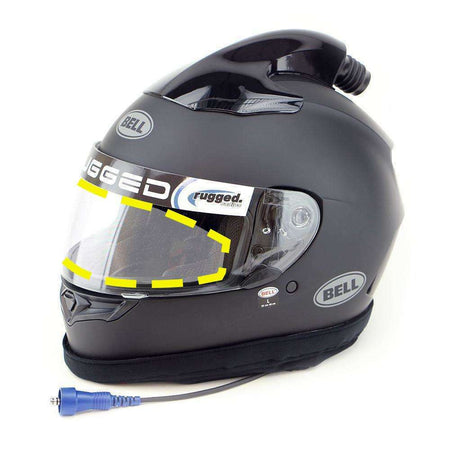 CruzArmor Universal EZ-C Clear DIY Helmet Shield Protection Kit – Rugged Radios