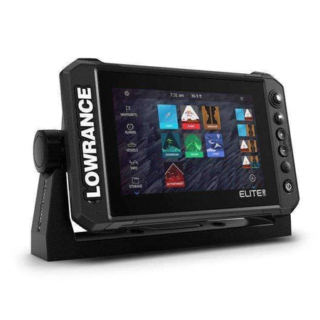 2017 lowrance fish finders Lowrance 7" Elite FS-7 without Transducer – Rugged Radios