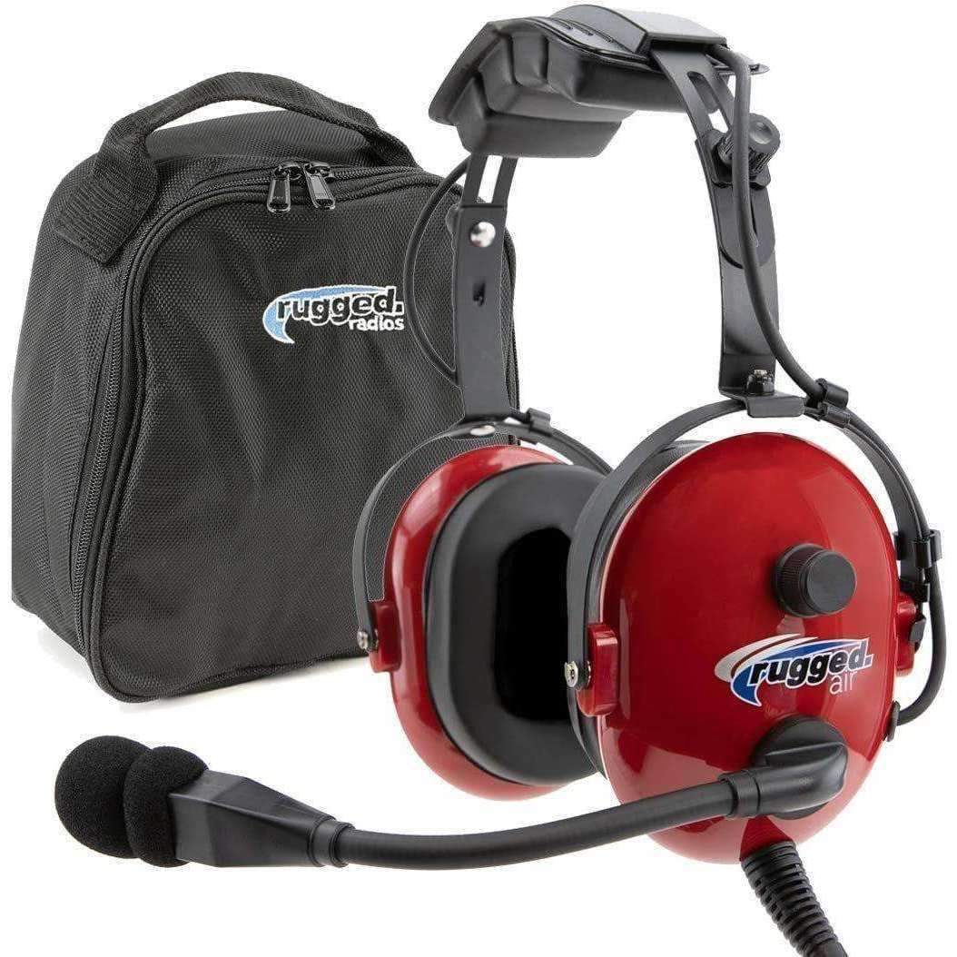 Auriculares para piloto de aviación general para niños Rugged Air RA25 ...