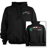 Rugged Radios MEXICAN FLAG Pullover Hoodie - Black