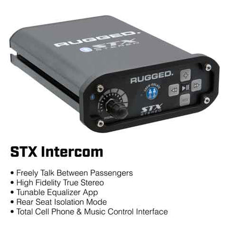 2 Person - STX STEREO Complete Communication Intercom System - with STX STEREO Helmet Kits