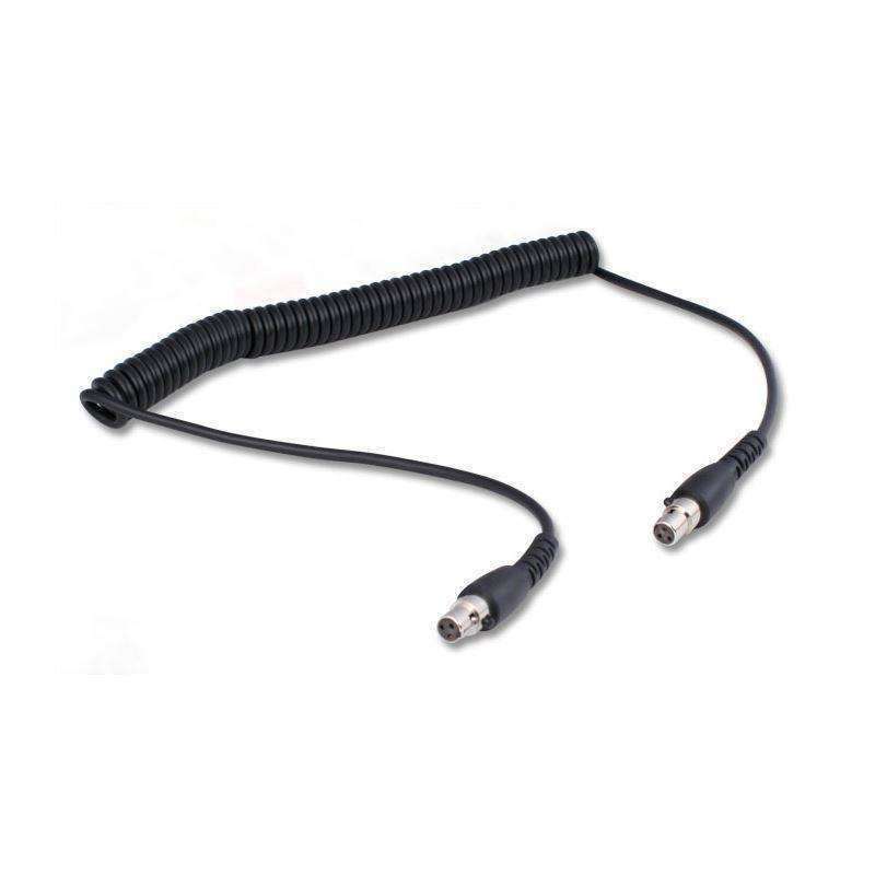 3Pin to 3Pin TA3FL Coil Cord for H80 Dual Talk Headsets Rugged Radios