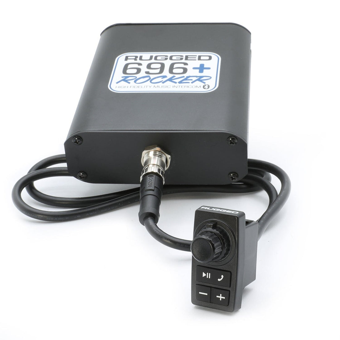 696 PLUS - REMOTE HEAD Intercom with Bluetooth Music – Rugged Radios