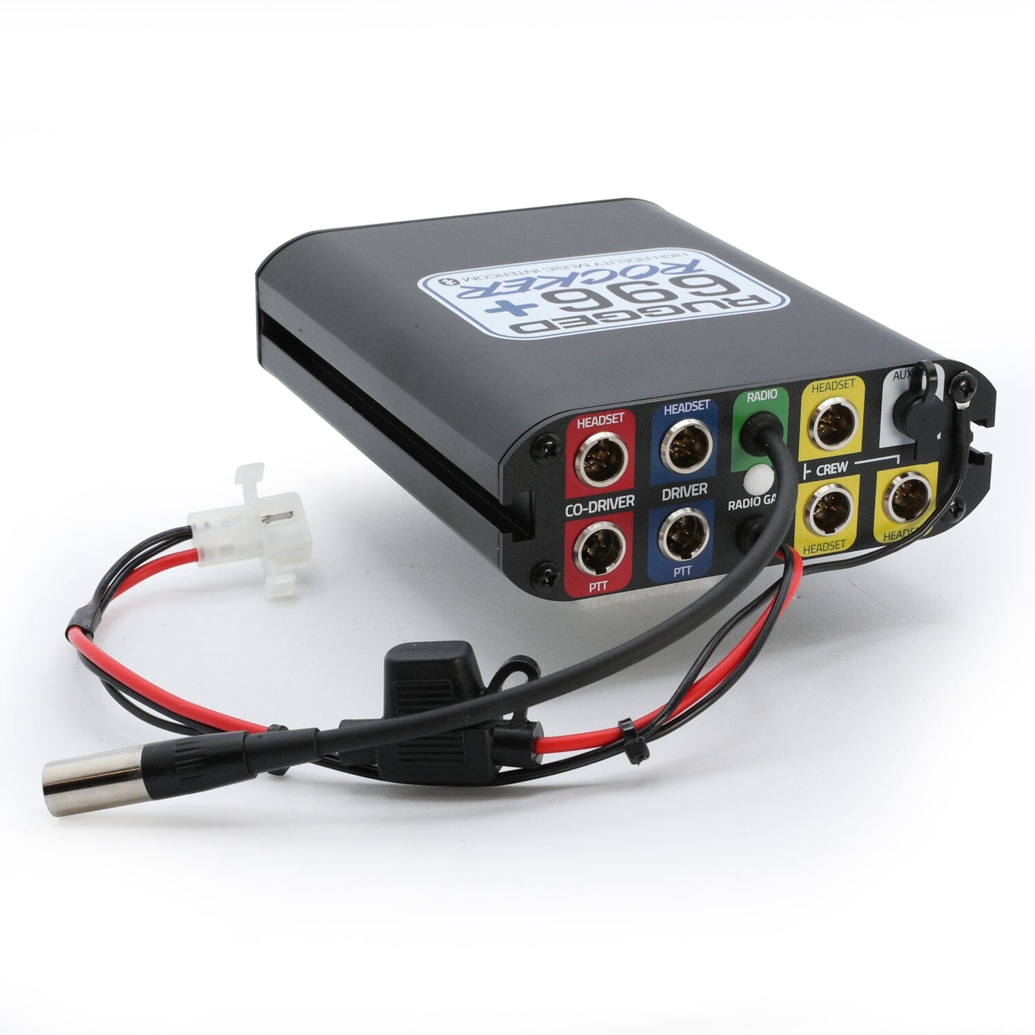 696 PLUS - REMOTE HEAD Intercom with Bluetooth Music – Rugged Radios