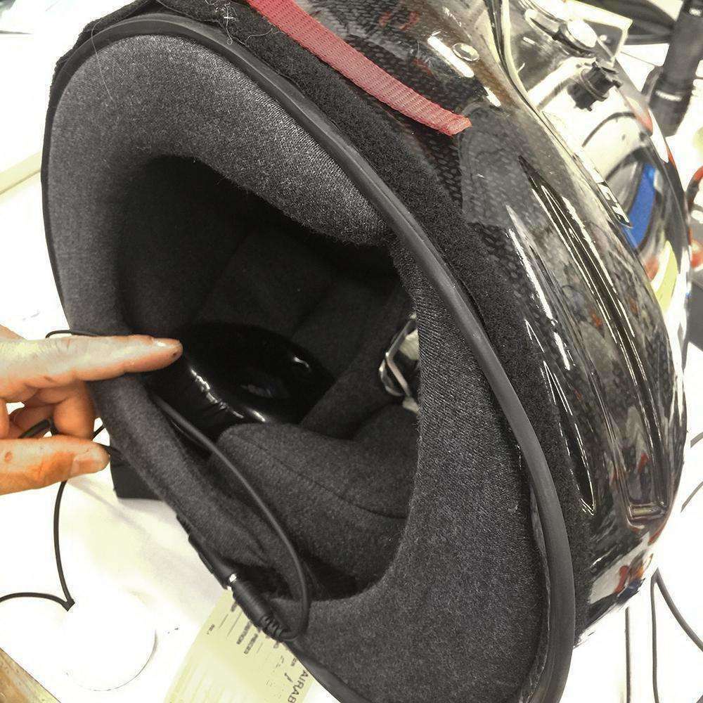 mounting speakers in shoei helmet Alpha Audio Speaker Pods - Velcro Mounting and Gel Ear Pods