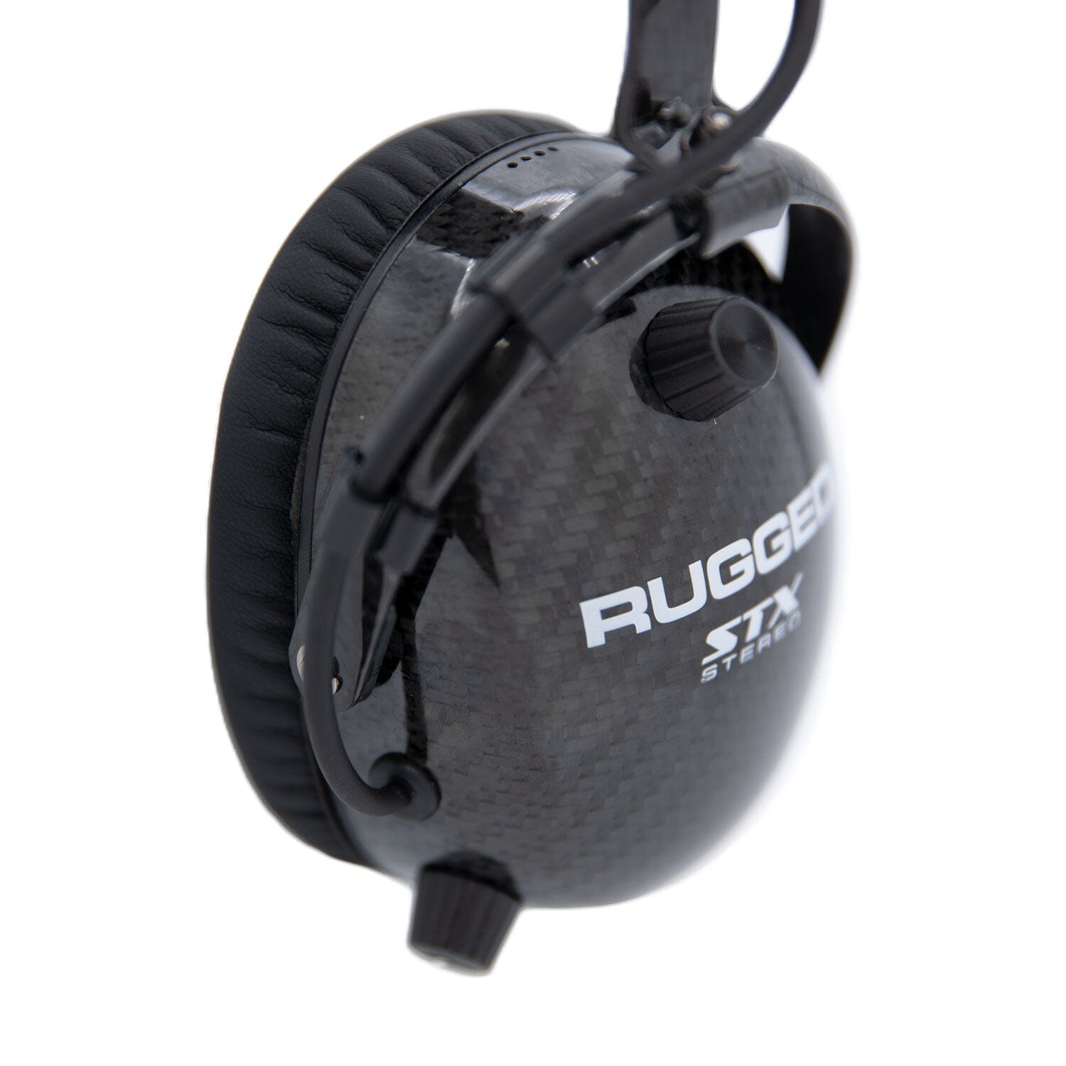 AlphaBass Carbon Fiber Stereo Headset with Bass Boost and Volume