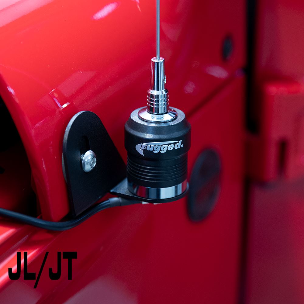 Jeep Wrangler JK Fender Mount NMO Antenna Bracket – Topsy Products
