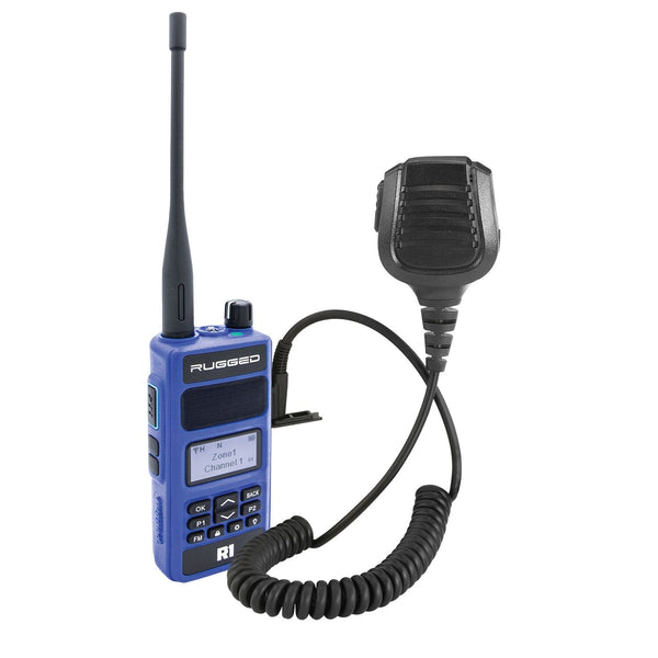 BUNDLE - Rugged R1 - Business Band Two Way Handheld Radio - with