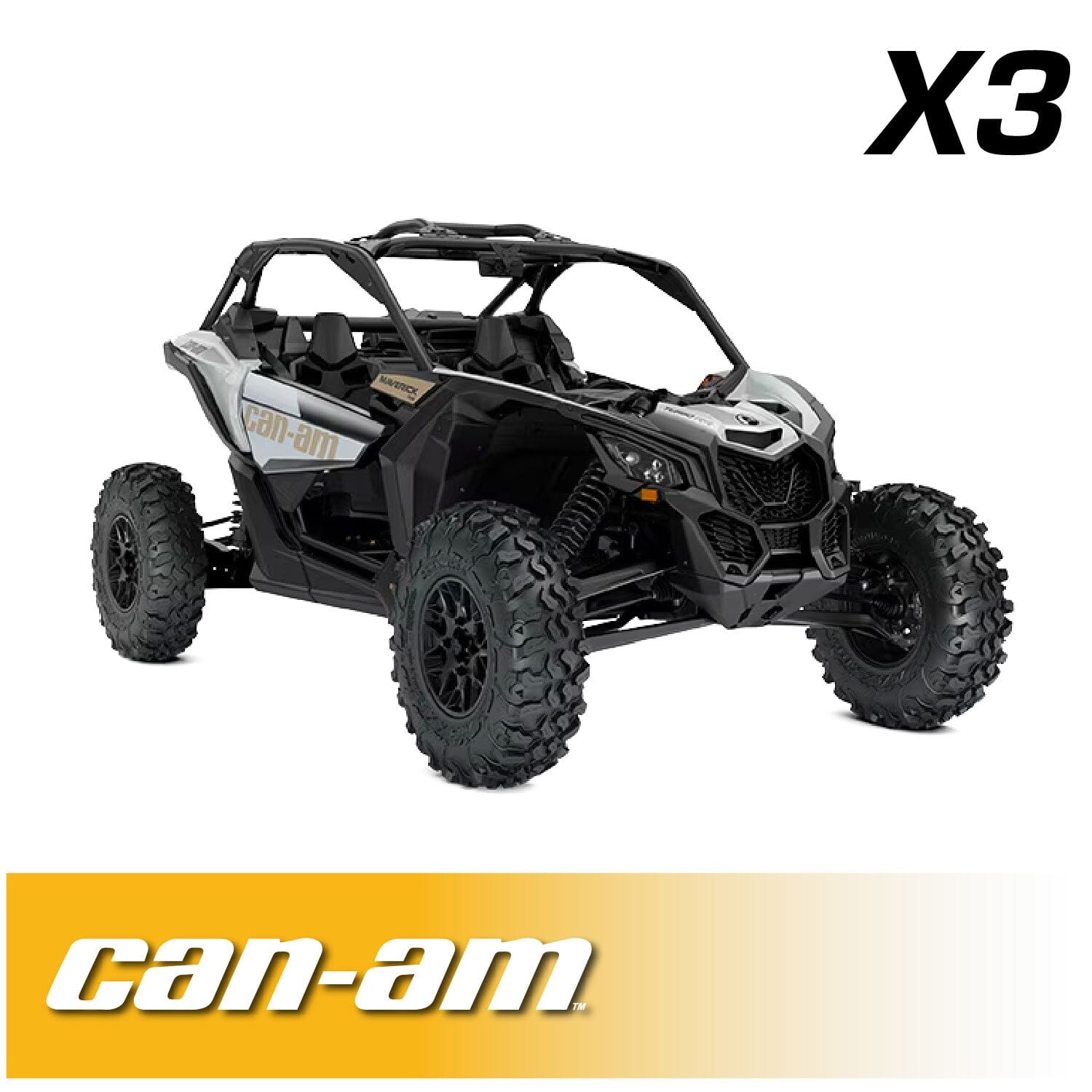 Can-Am Maverick X3 Complete Communication Kit with Intercom and 2