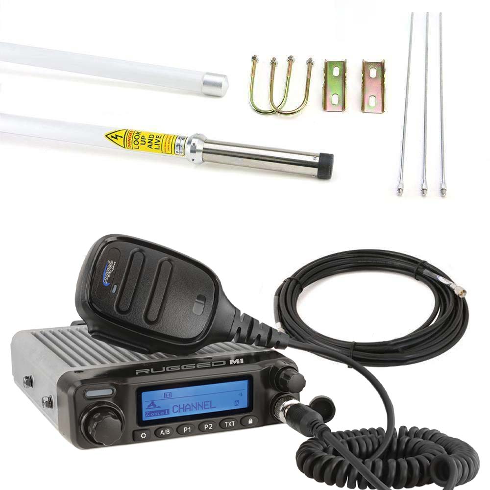 Base Camp - Digital M1 Mobile Radio with Fiberglass Antenna Kit ...